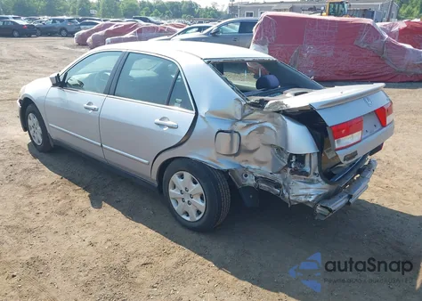 2003 Honda Accord 2.4 Lx из США, поврежденный, VIN 1HGCM56393A042425